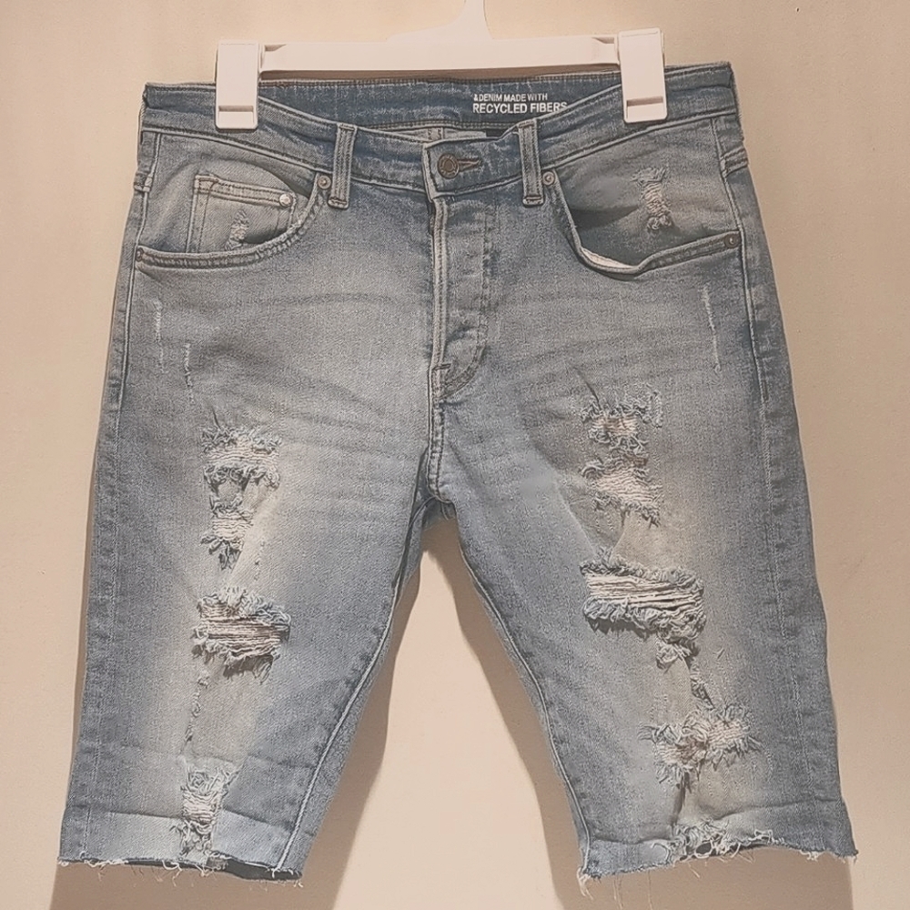 & Denim Shorts